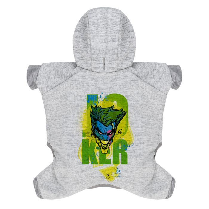 Комбінезон для собак WAUDOG Clothes малюнок "Джокер", софтшелл, M45, B 53-59 см, С 38-42 см