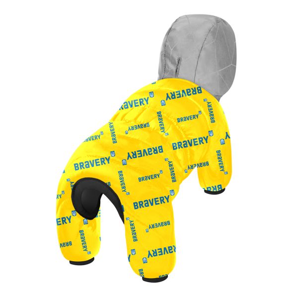 Комбінезон для собак WAUDOG Clothes малюнок "Сміливість", L55, В 77-79 см, С 47-50 см